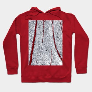 Maroon streak Hoodie